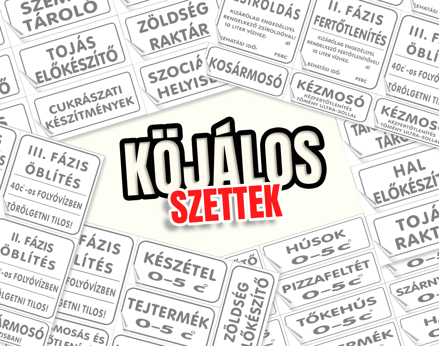Köjálos szett
