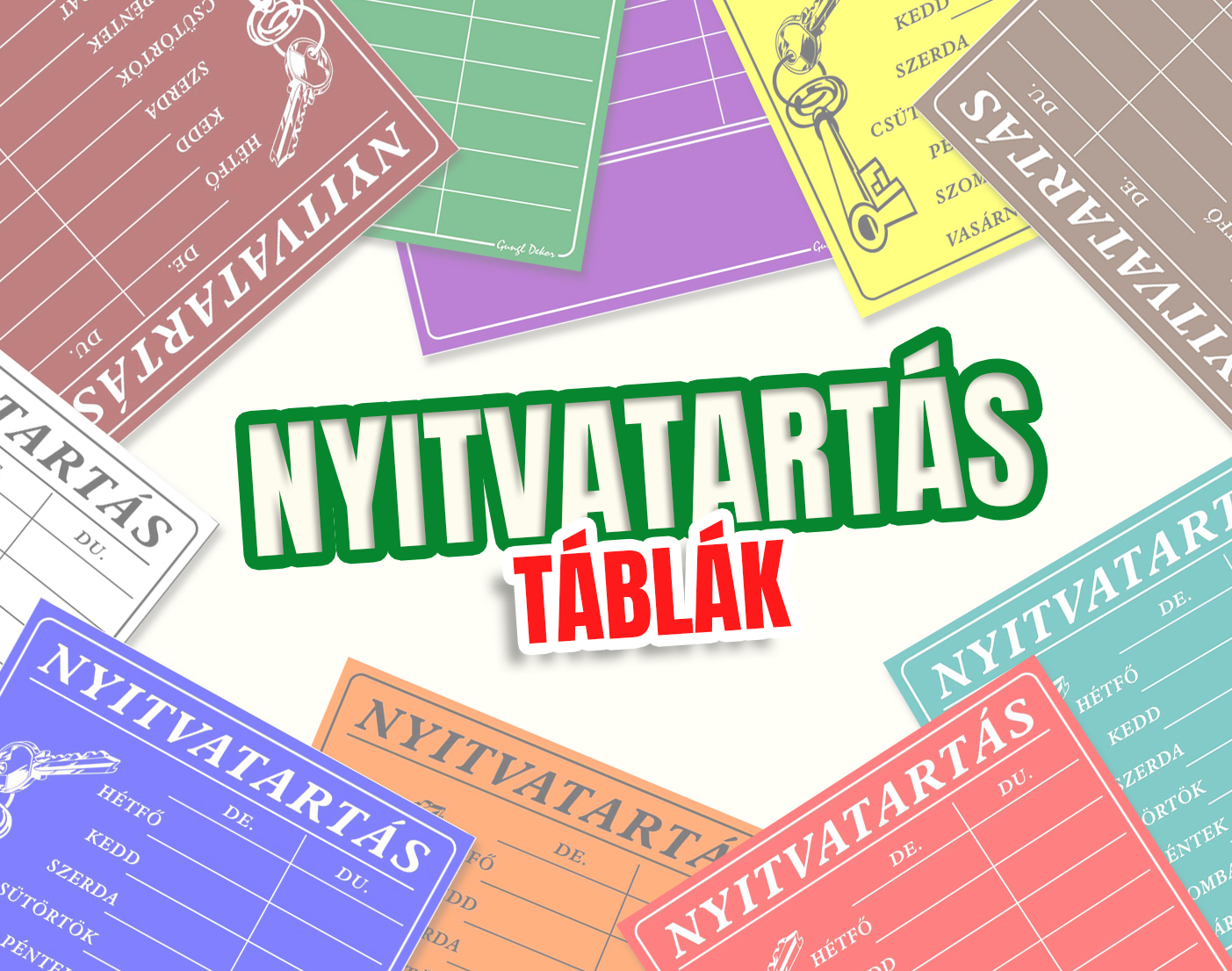 Nyitvatartás