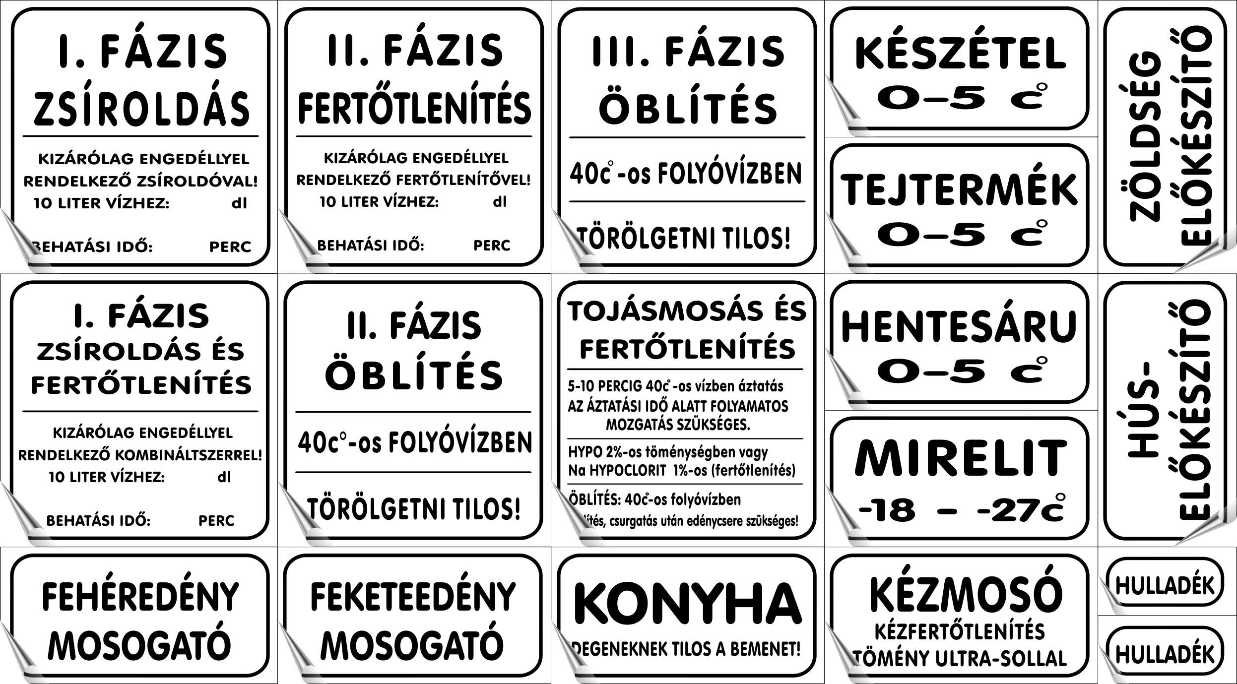 Köjálos szett - alap MATRICA