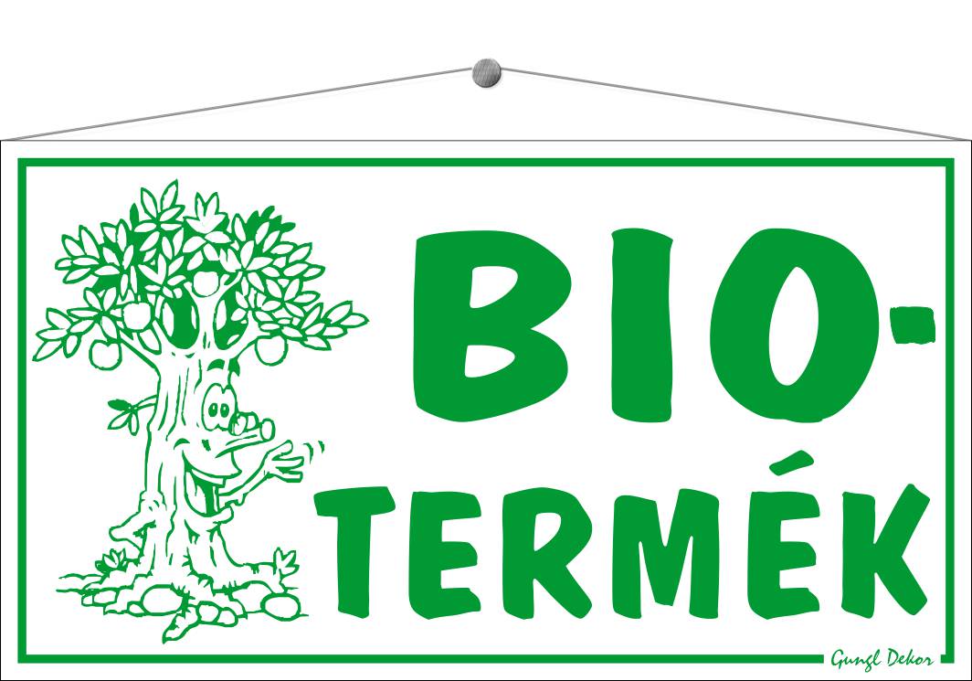 Bio termék TÁBLA