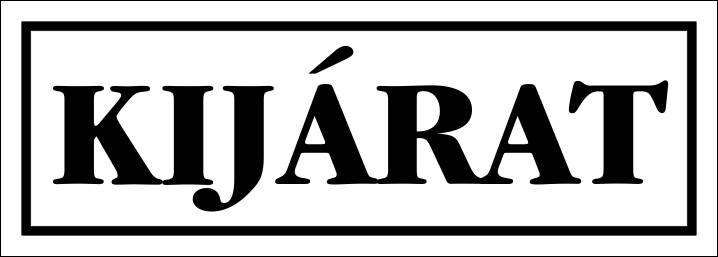 Kijárat MATRICA "A"
