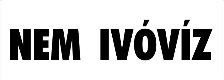 Nem ivóvíz MATRICA "A"