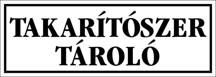 Takarítószer tároló MATRICA "A"