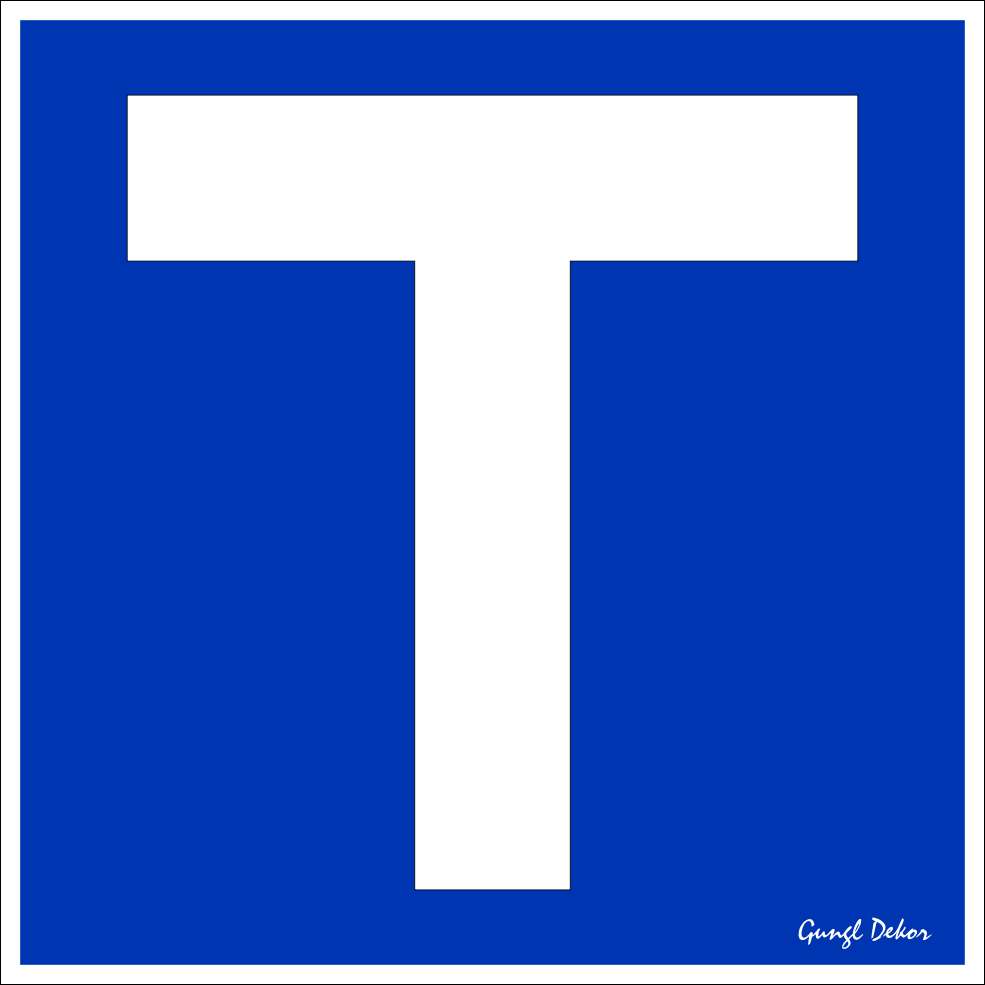 Tanuló vezető T betű MÁGNES